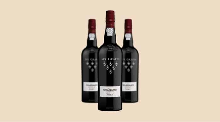 W & J Graham's Six Grapes Reserve Port wine