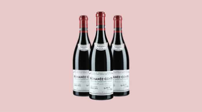 Red wine: DRC Romanee Conti 2015 (France)