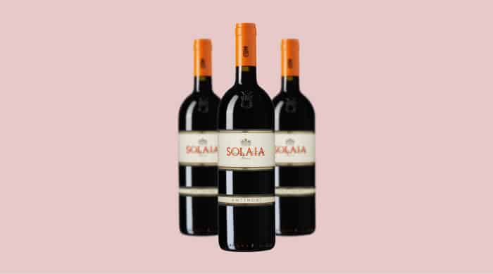 Red wine: Marchesi Antinori Solaia Toscana IGT 2015 (Italy)