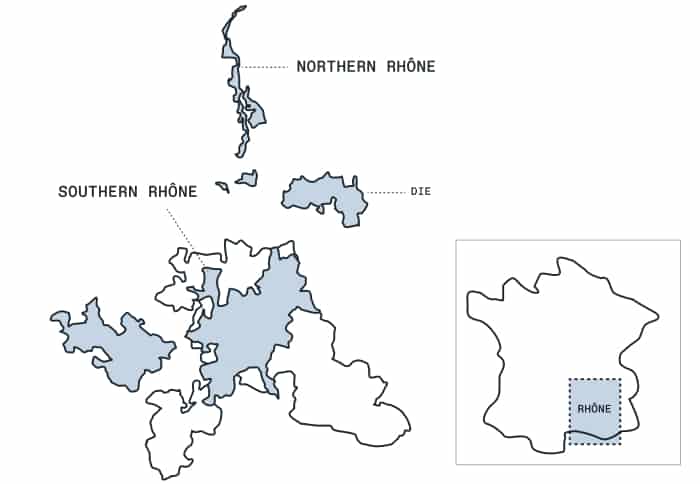 Cotes du Rhone wine: The Rhône Valley Wine Region