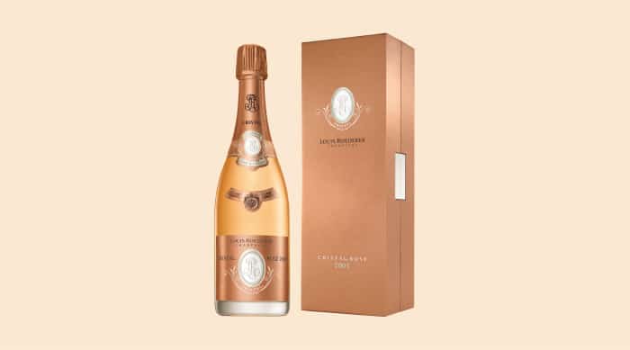 Cristal Champagne: Cristal rose