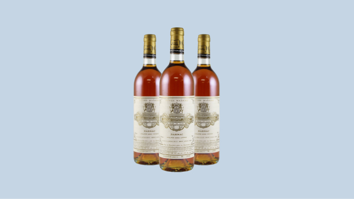 Sauternes wine: Chateau Coutet Cuvée Madame 1975
