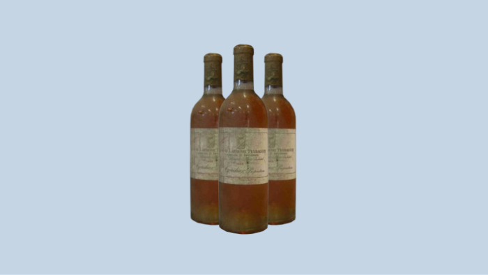 Sauternes wine: Château Lafaurie-Peyraguey 1955