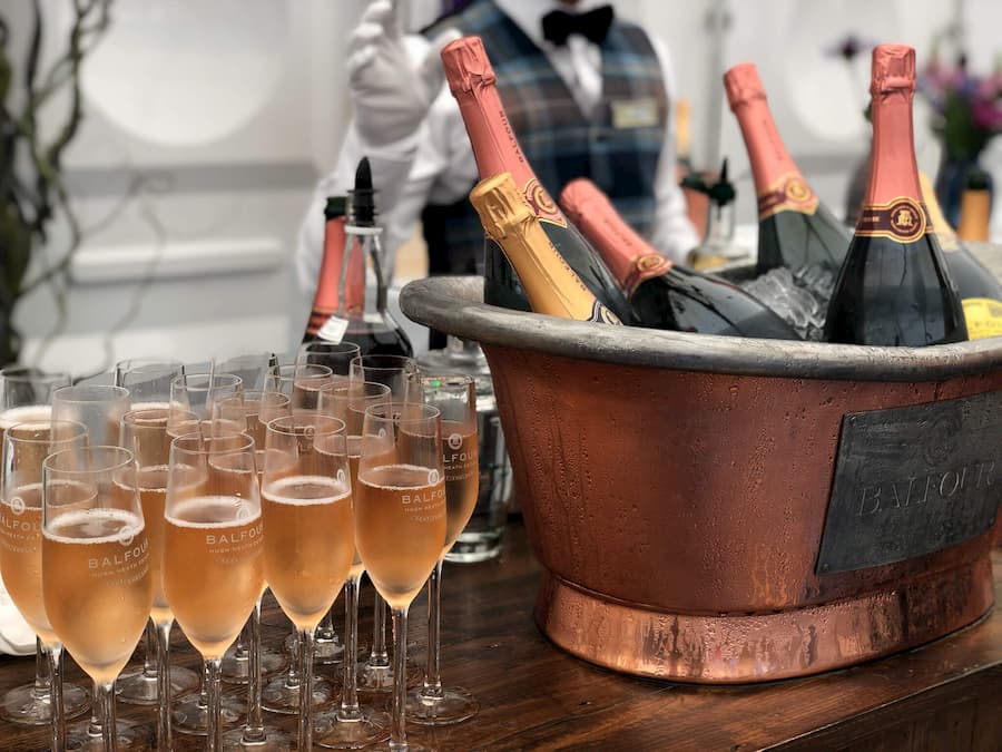 Chilled Sparkling Wine