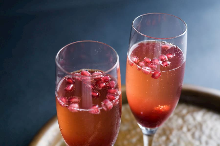Pomegranate Mimosa