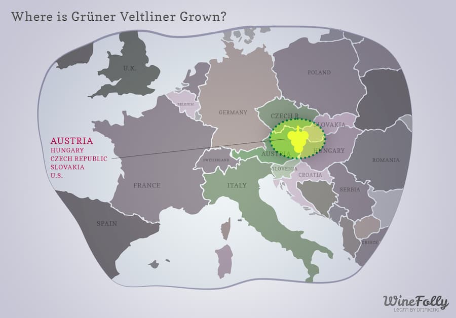 Gruner Veltliner Regions