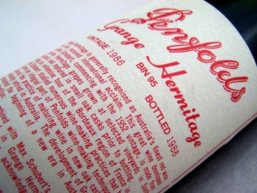 1986 Penfolds Grange