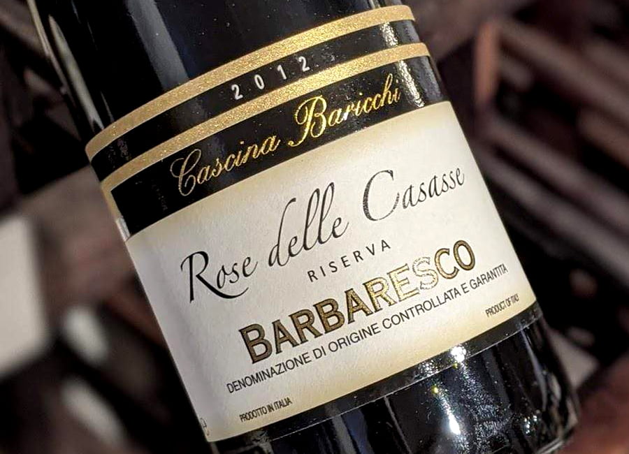 Cascina Baricchi Rose delle Casasse 2012
