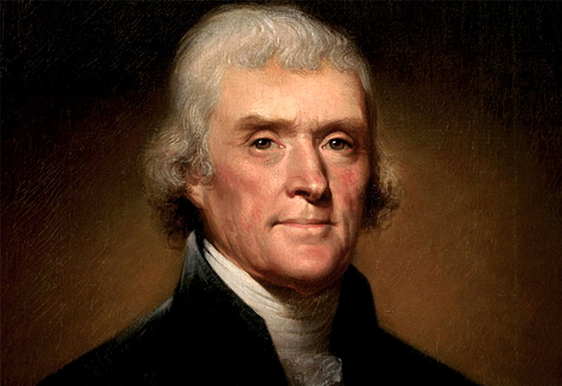 US President Thomas Jefferson