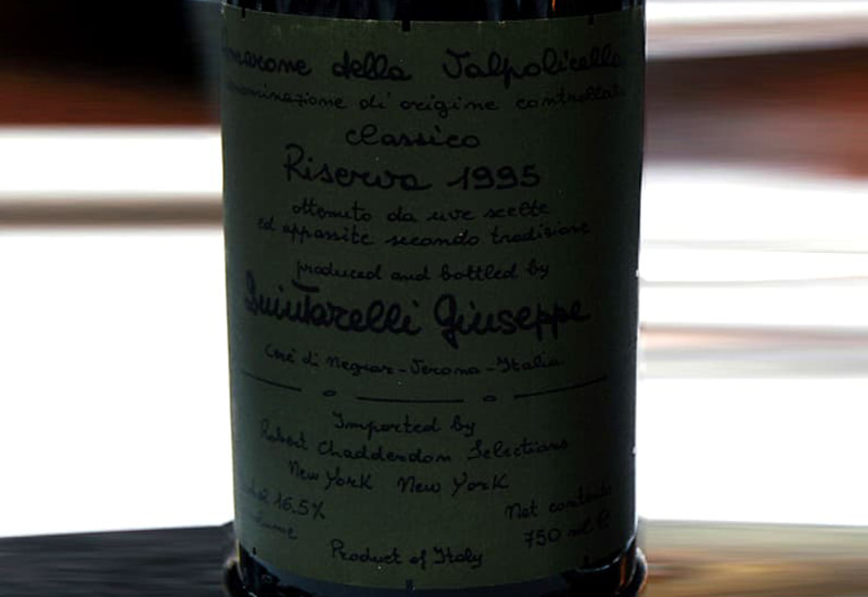 Giuseppe Quintarelli 'Amabile del Cere', 1995