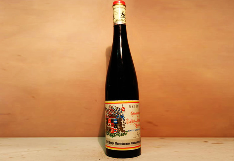 Graf von Schonborn-Schloss Schonborn Erbacher Marcobrunn Riesling Trockenbeerenauslese 1945