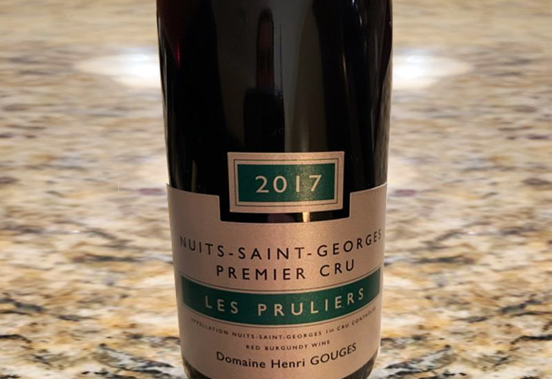 2017 Domaine Henri Gouges La Perriere Blanc Nuits-Saint-Georges Premier Cru France
