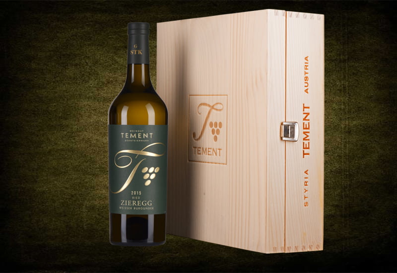 2015 Weingut Tement Zieregg Weissburgunder Grosse STK Lage Sudsteiermark Austria