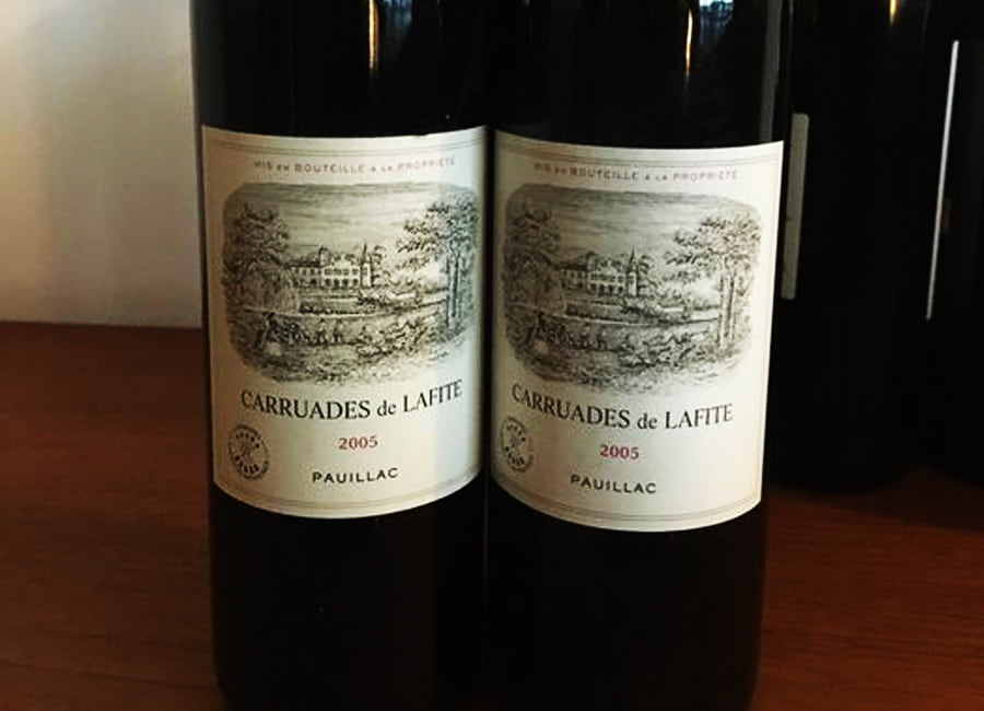 2005 Chateau Lafite Rothschild 'Carruades de Lafite'