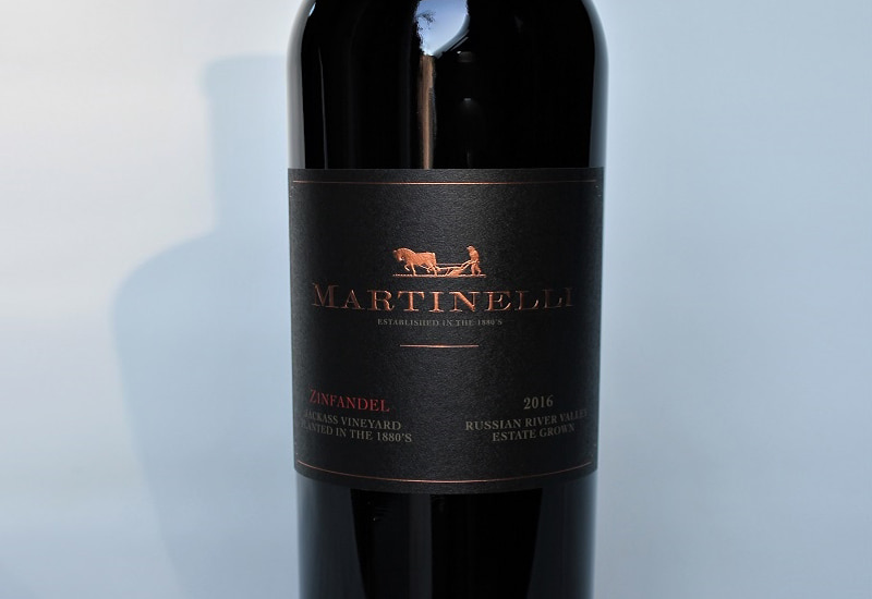 2016 Martinelli Jackass Vineyard Zinfandel, Russian River Valley, USA