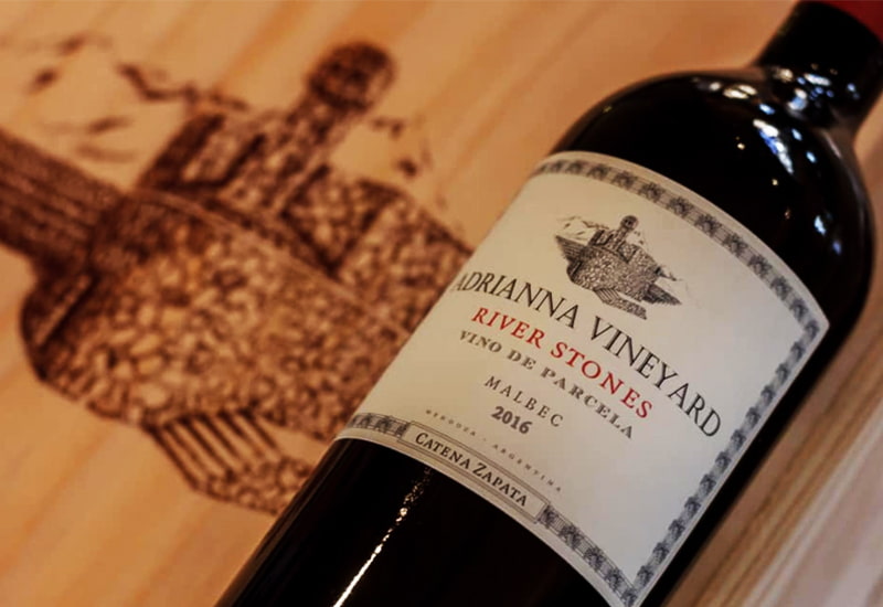 2016 Catena Zapata Adrianna Vineyard 'River Stones' Malbec, Gualtallary, Argentina