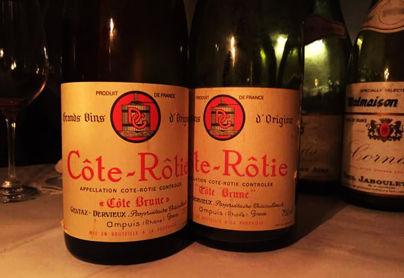 1980 Marius Gentaz-Dervieux Cote Rotie Cote Brune, Rhône, France