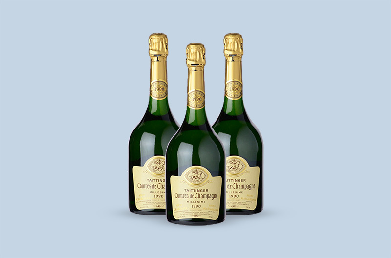 1990 Taittinger Comtes de Champagne Blanc de Blancs Brut