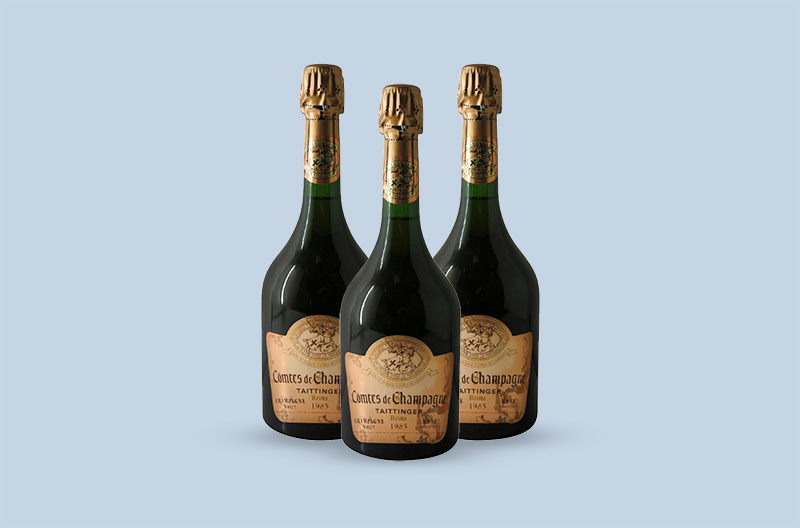 1985 Taittinger Comtes de Champagne Brut Rosé