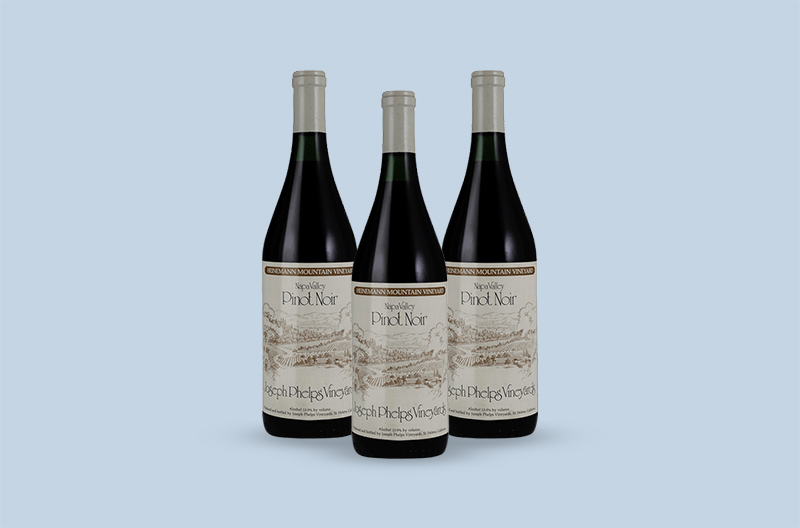 Joseph Phelps Vineyards Heinemann Mountain Vineyard Pinot Noir 1975