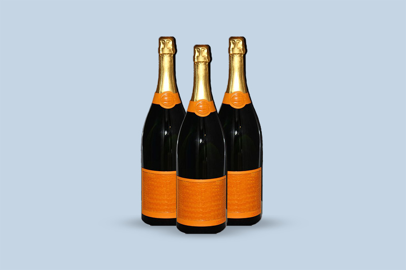 Veuve Clicquot Ponsardin Brut Yellowboam Alligator Skin, Champagne, France