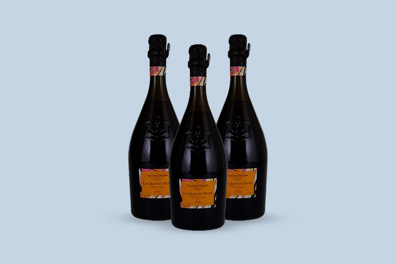 1996 Veuve Clicquot Ponsardin La Grande Dame Brut by Emilio Pucci, Champagne, France