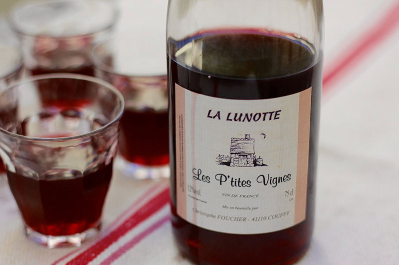 2015 La Lunotte (C. Foucher), “Les P’tites Vignes” Gamay, Vin de France