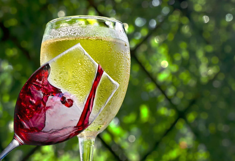 Making Red and White Wine more Green
