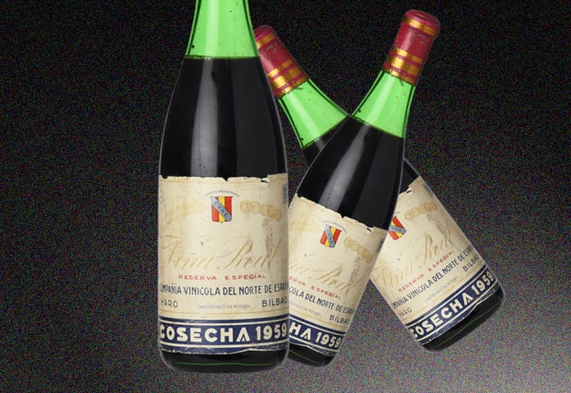 1959 CVNE Vina Real Reserva Especial, Rioja DOCa, Spain