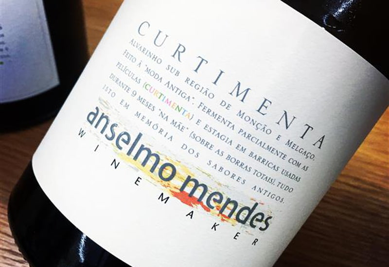 2011 Anselmo Mendes Curtimenta Alvarinho Vinho Verde, Portugal