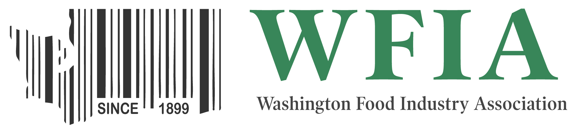 WFIA Logo - Barcode of Washington State