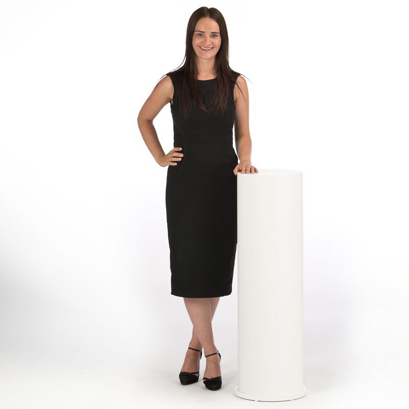 Round Display Plinths Lightweight & Strong