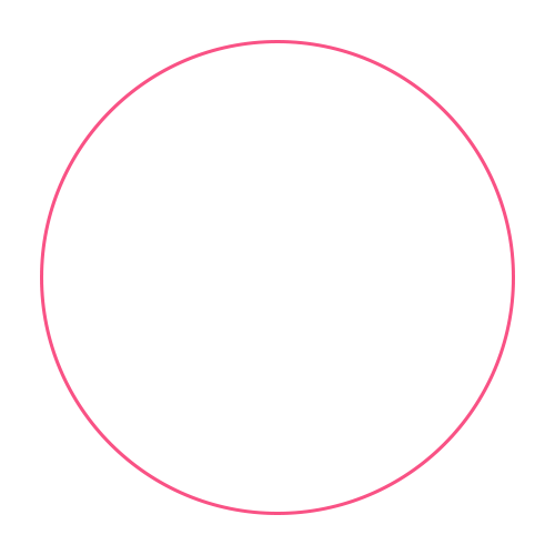A pink circle
