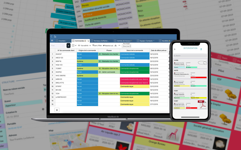 Timatic Web Solution TimeTonic - No-code management SaaS