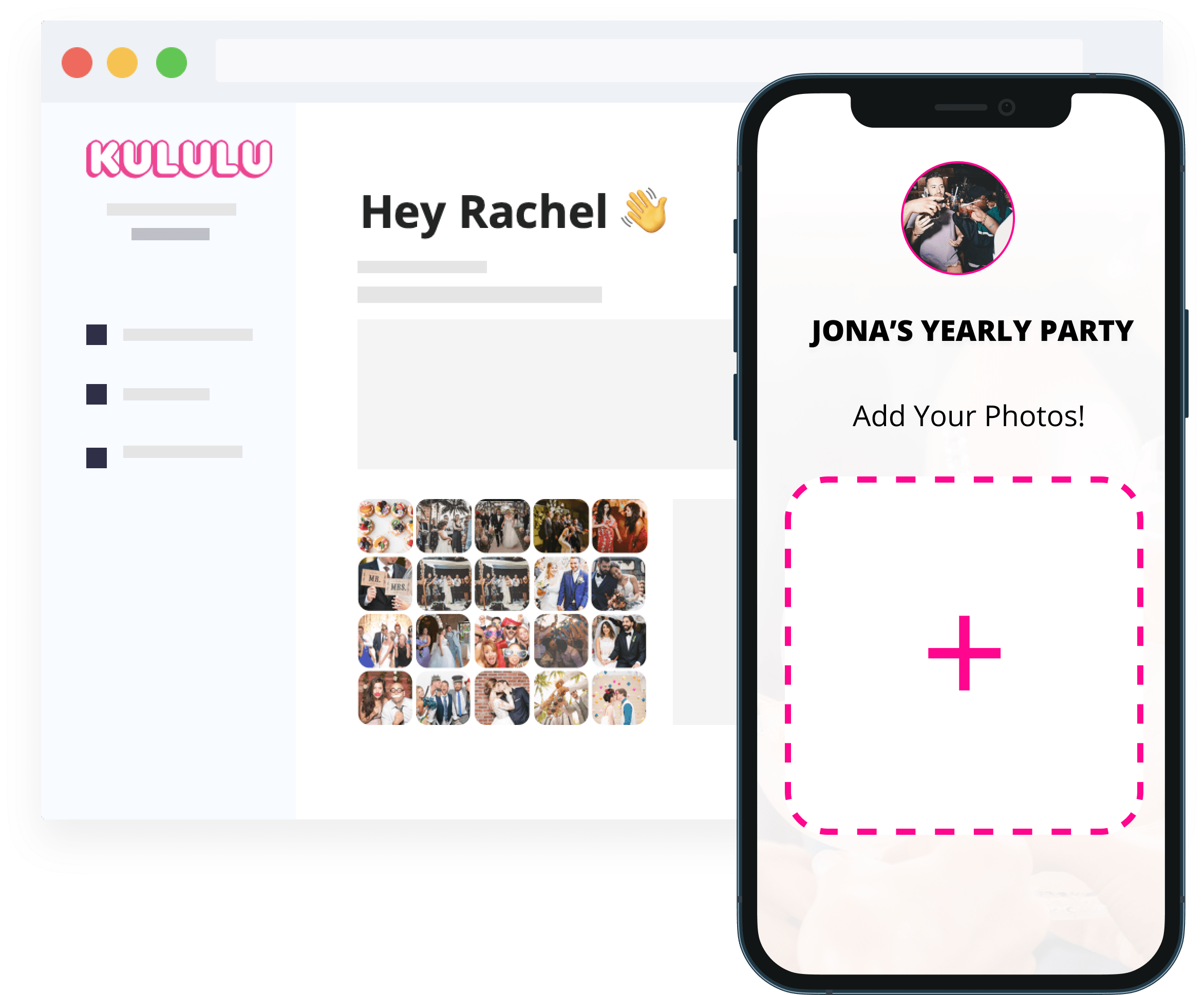Kululu: The #1 Party Photo Sharing App for Guests | Easy & Free