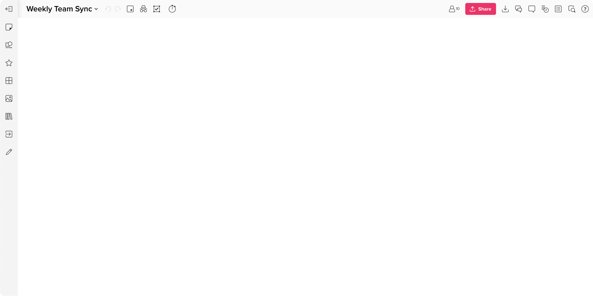 The Mural product User Interface