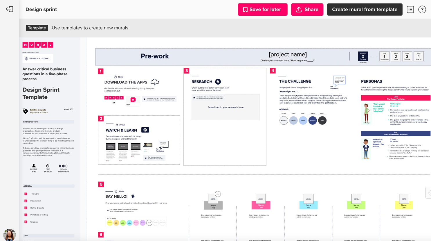 Design Sprint Template