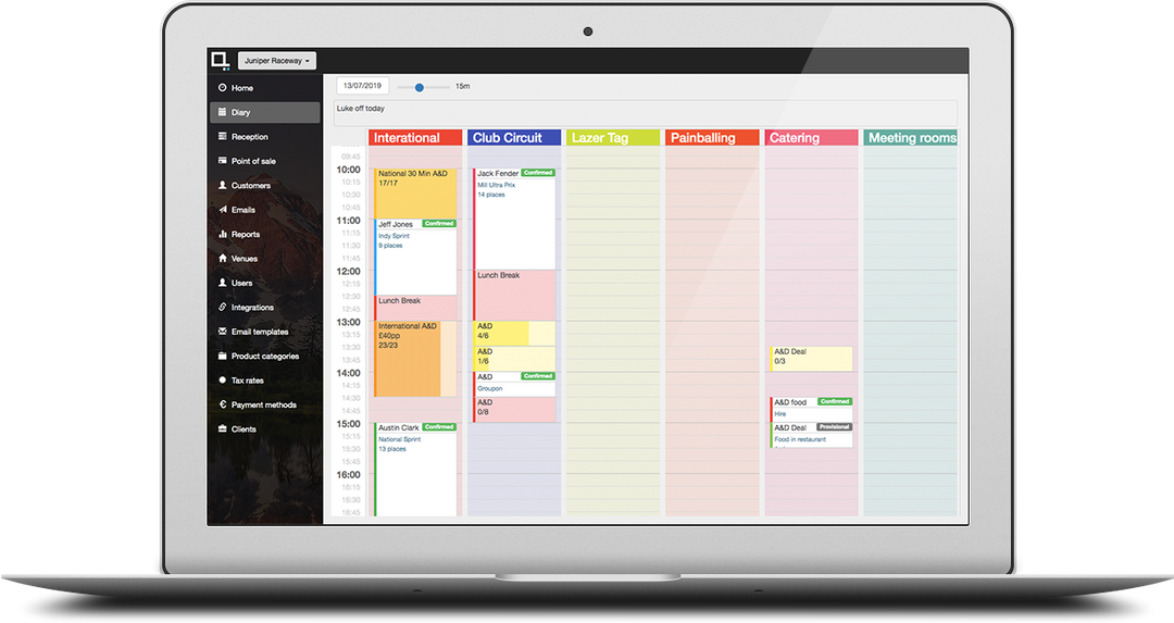 Alpha Timing Software for the Leisure Industry