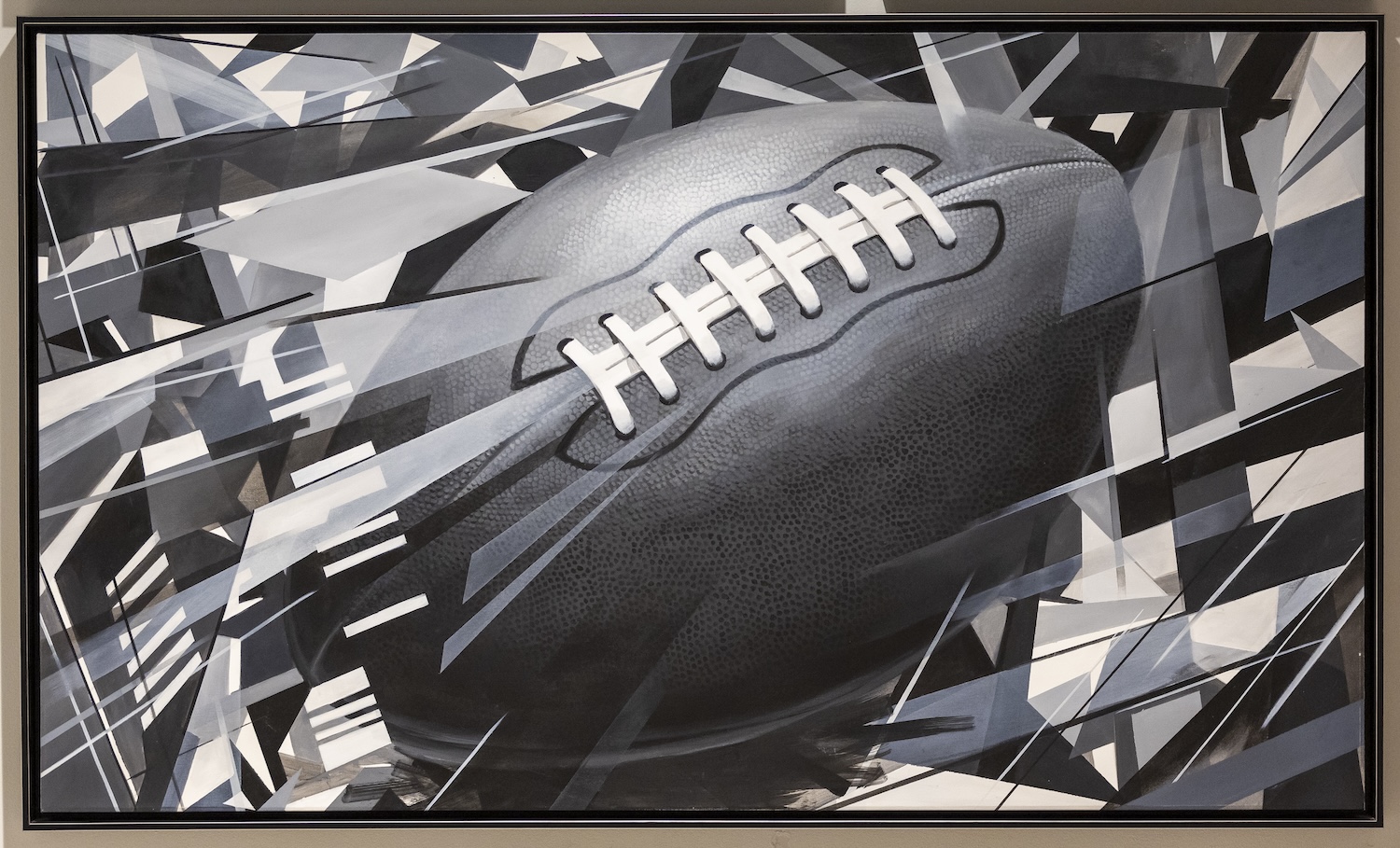 Broken Play 1 by Jake Messing Art Collection at MercedesBenz Stadium