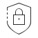 Ícone de segurança com cadeado
