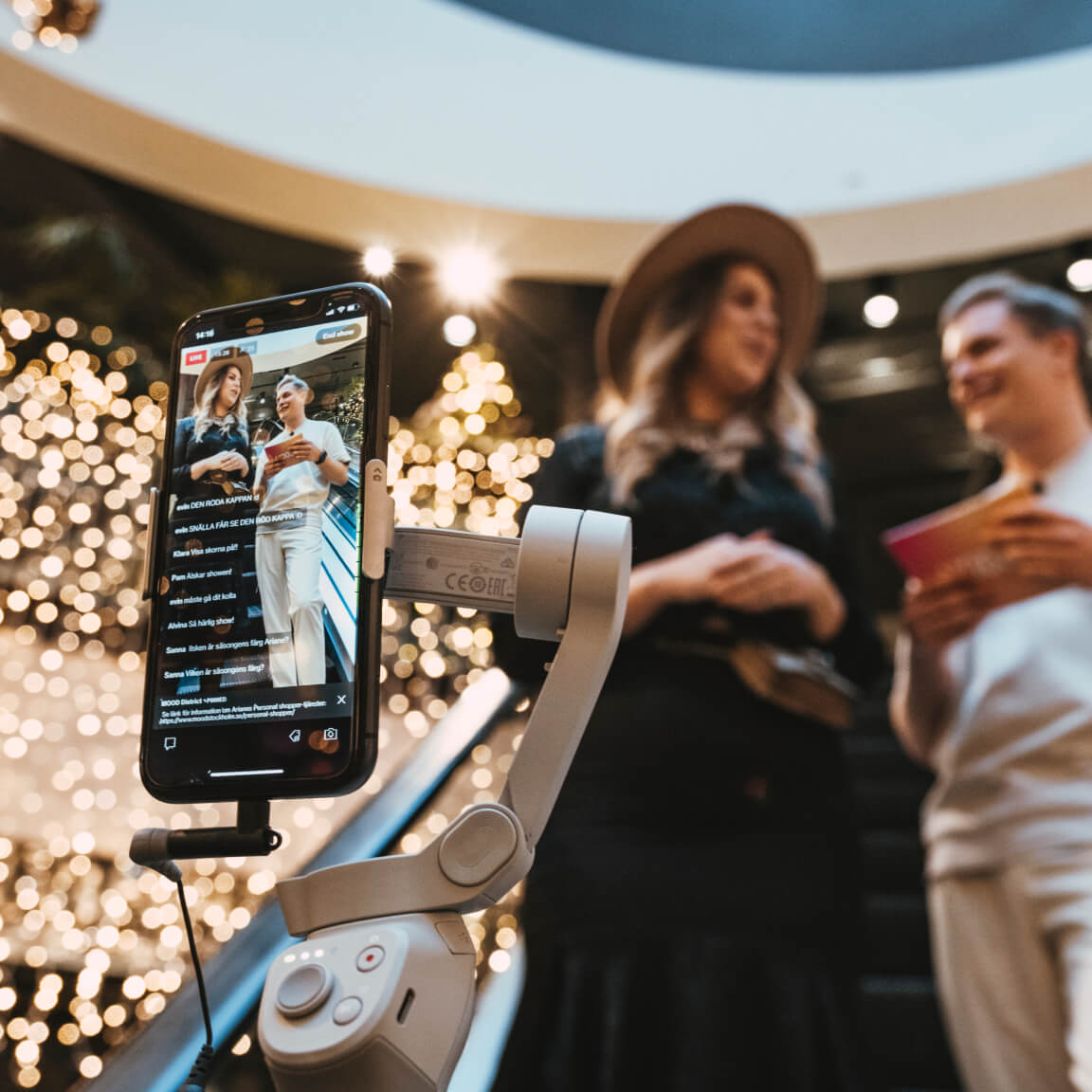 Mood live case study - live video shopping Bambuser phyigital