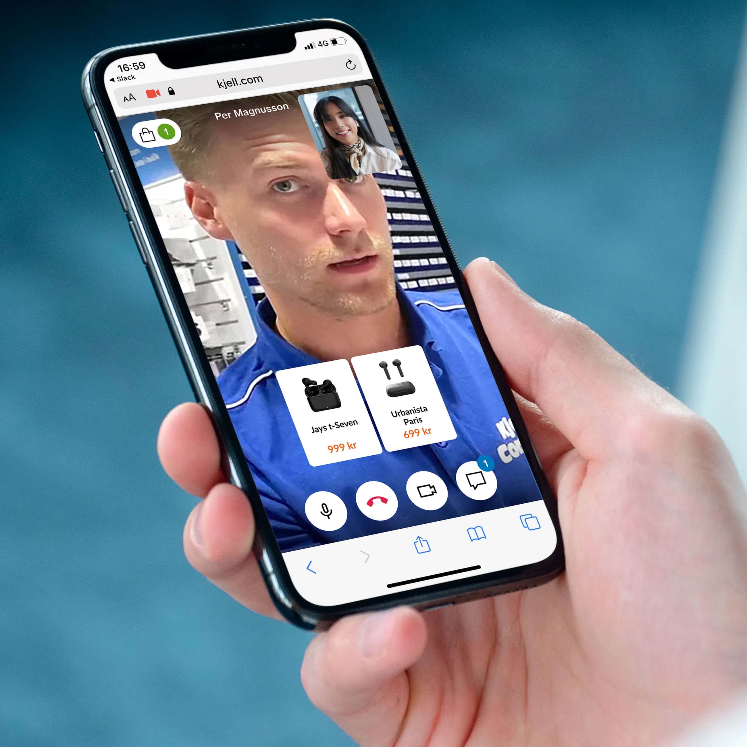 Kjell & Company use Bambuser to upgrade the ecommerce experience