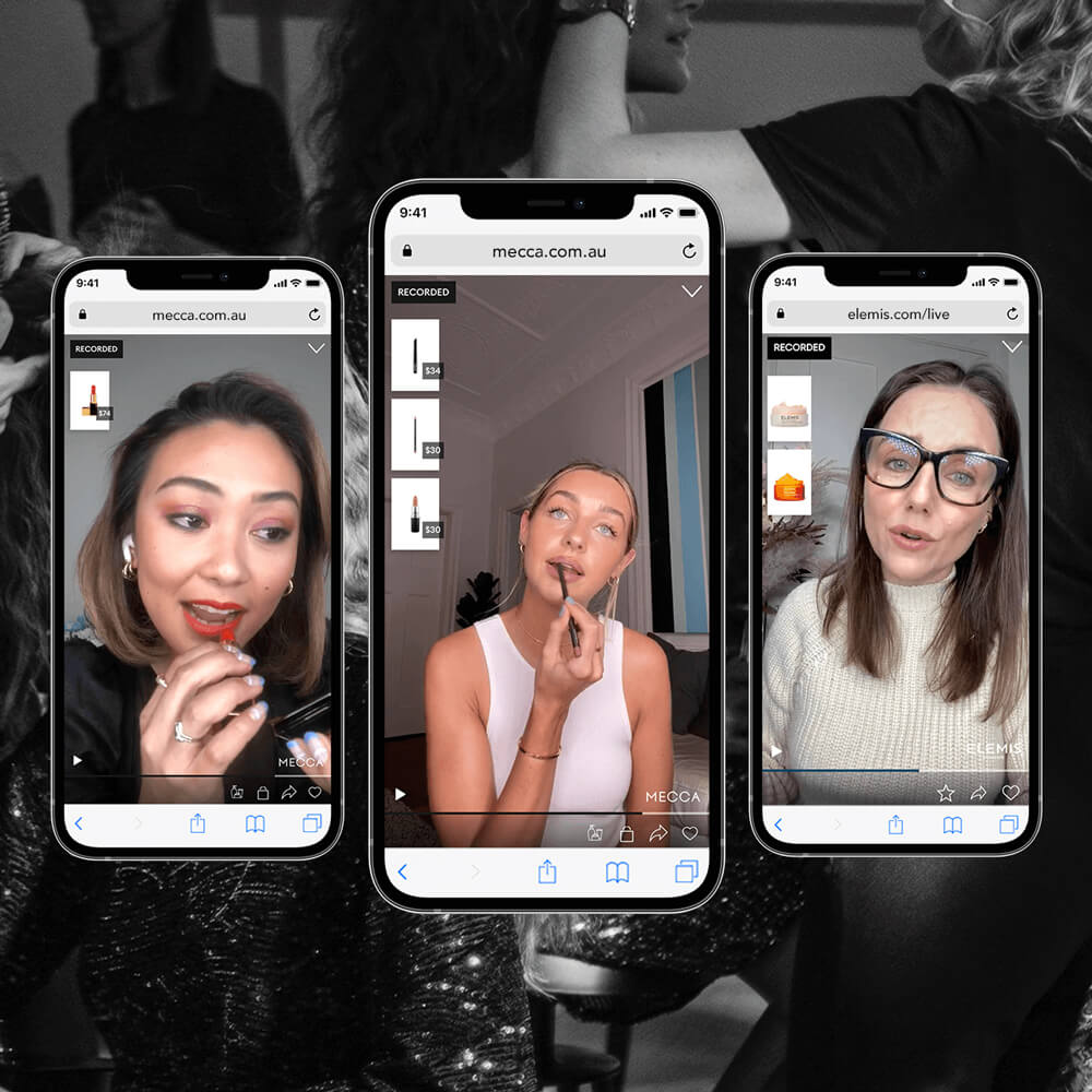 Broadcast to your followers - 3 live video shopping - bambuser