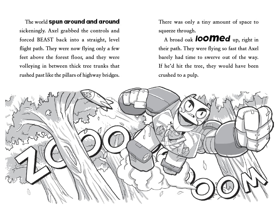 Axel & Beast The Grabbem Getaway Chapter Book 1 by adrian c bott