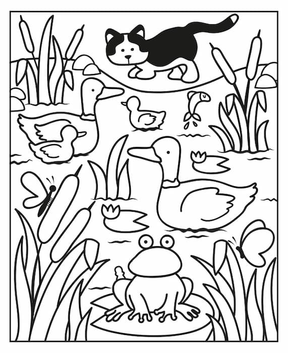 Poppy and Sam's Farm Animals Magic Painting Book by krysia ellis PaperPie