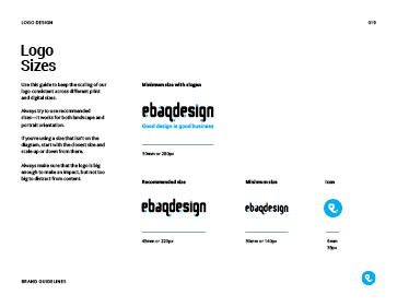 The Brand Guidelines Kit from EbaqDesign