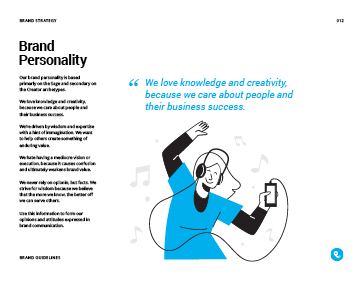 The Brand Guidelines Kit from EbaqDesign