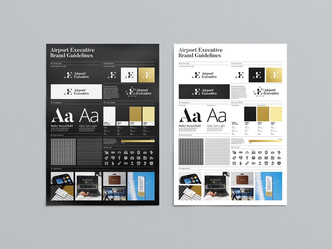 One page style guide