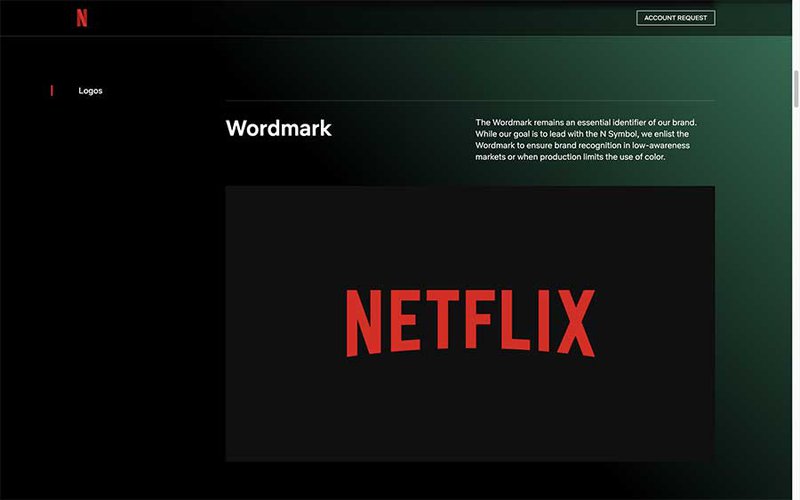 Netflix brand guideline.