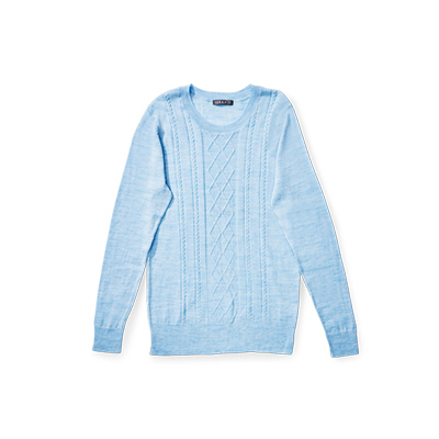 Aldi's Women’s Merino Cable Knit Top